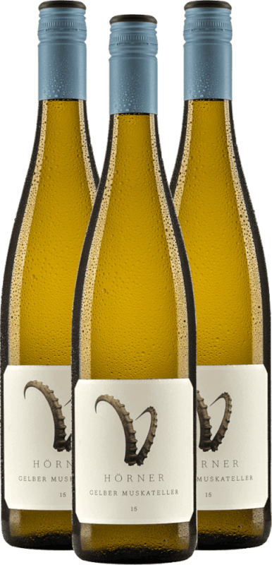 Steinbock Gelber Muskateller - Weingut Hörner - 3x Vorteilspaket