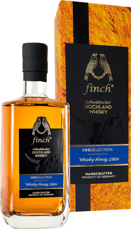 FineSelection Whisky-Honig Likör 0,5 l in GP - finch Whiskydestillerie