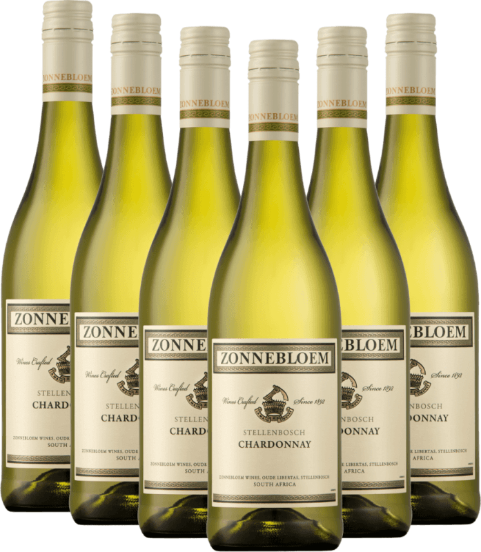 6er Vorteils-Weinpaket - Chardonnay - Zonnebloem