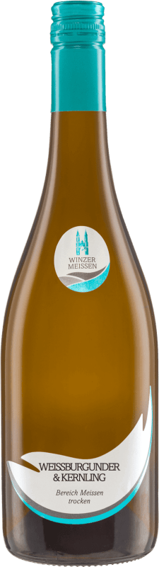 Weißer Burgunder / Kernling Kabinett trocken - WG Meissen