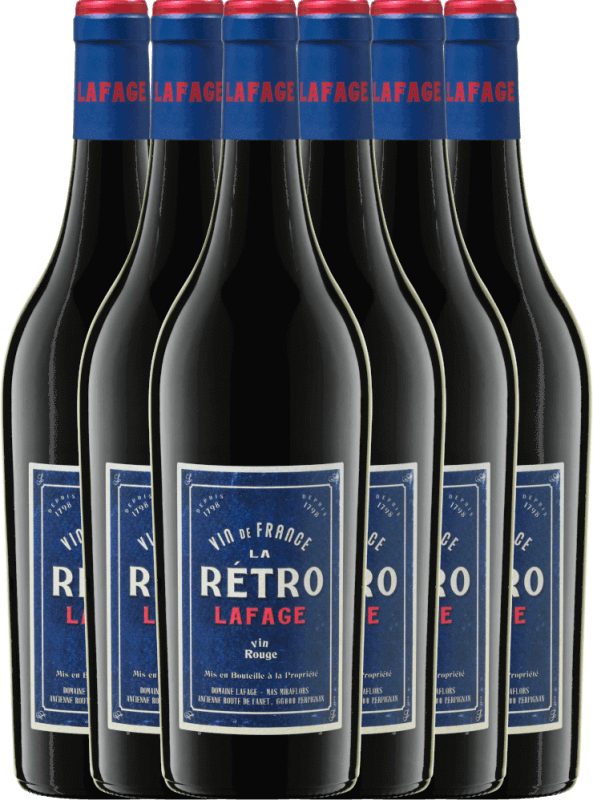 6er Vorteilspaket - La Retro Vin Rouge - Domaine Lafage
