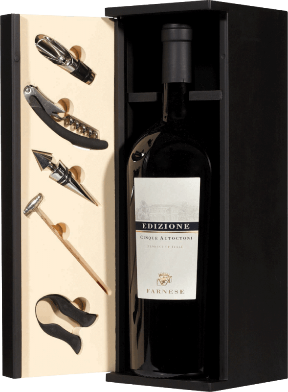 Edizione Farnese Cinque Autoctoni Wooden Case Magnum - Farnese