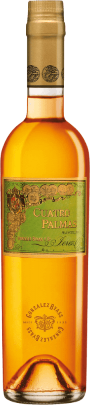 Cuatro Palmas Amontillado 0,5 l - González Byass
