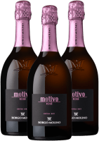 3er Vorteils-Weinpaket - Motivo Rosé extra dry - Borgo Molino