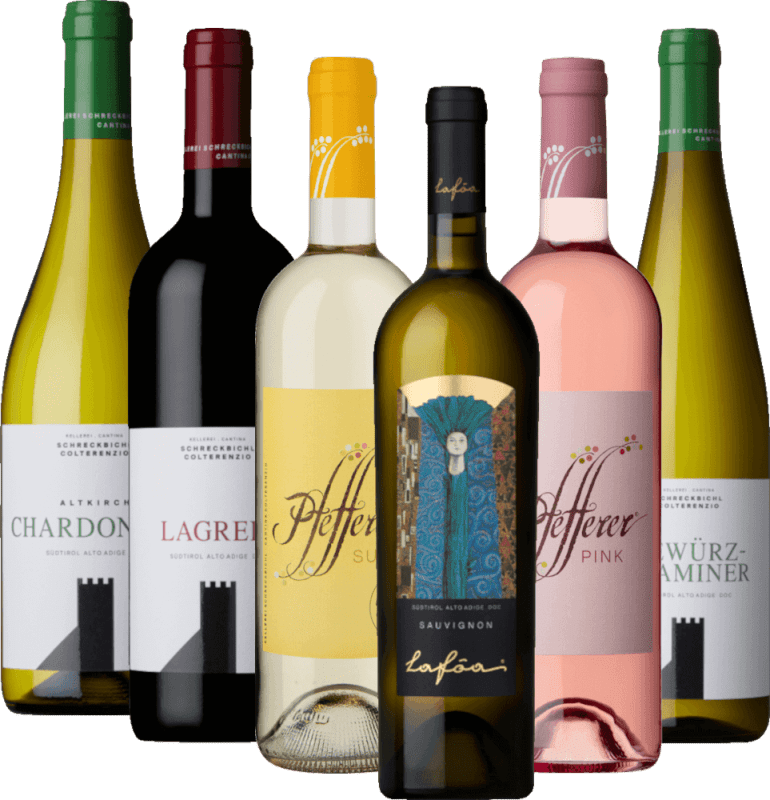 南チロルのシュレックビッヒル・ワイナリー - 6回入門パッケージ