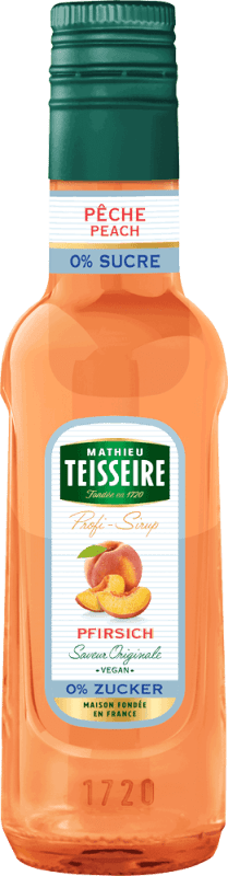 Profisirup Pfirsich Zero 0,25l - Mathieu Teisseire