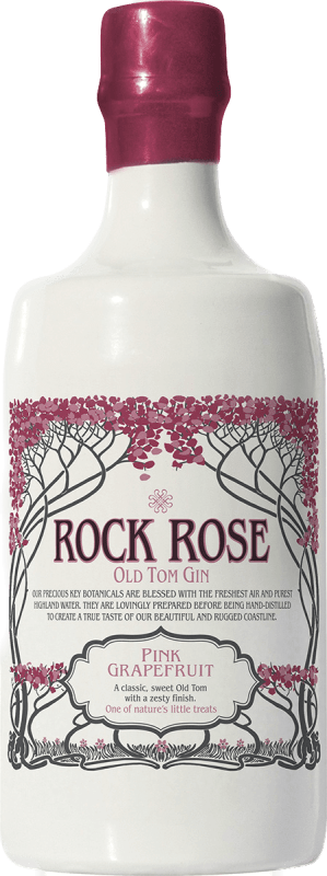 Rock Rose Old Tom Gin Pink Grapefruit - Dunnet Bay Distillery