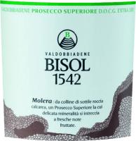 プレビュー: Molera Extra Dry Valdobbiadene Prosecco Superiore DOCG - Bisol 1542