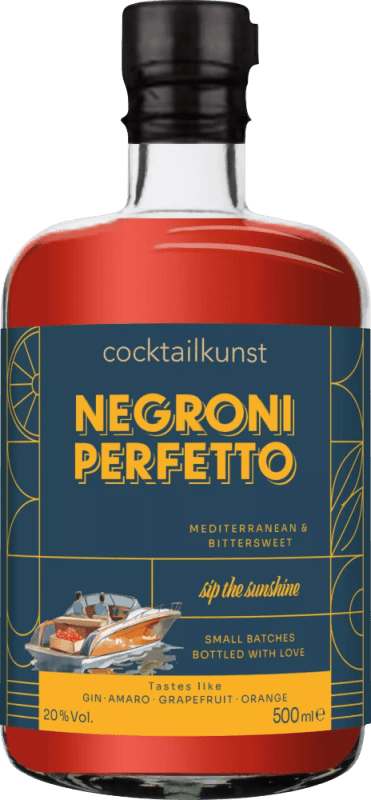 Negroni Perfetto 0,5l - Cocktailkunst