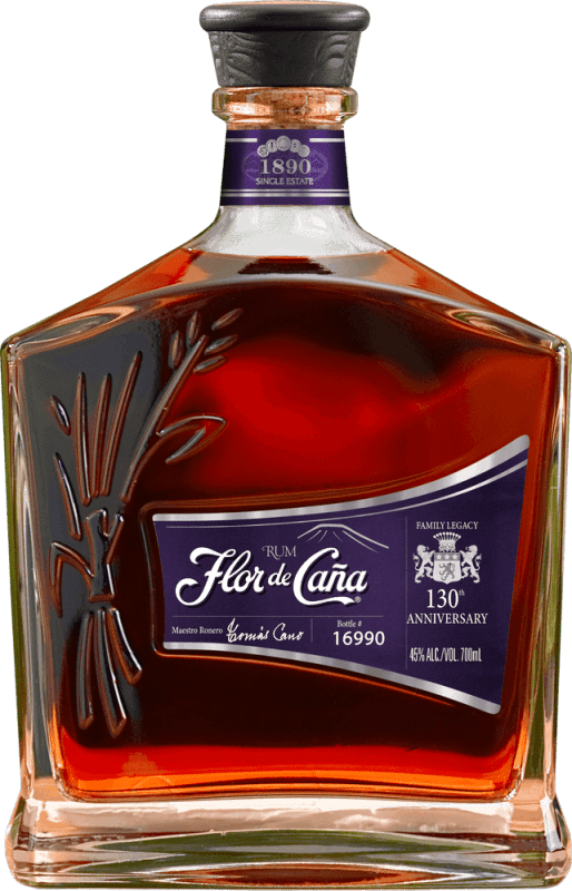 130th Anniversary 20 Year Rum Giftpack - Flor de Caña