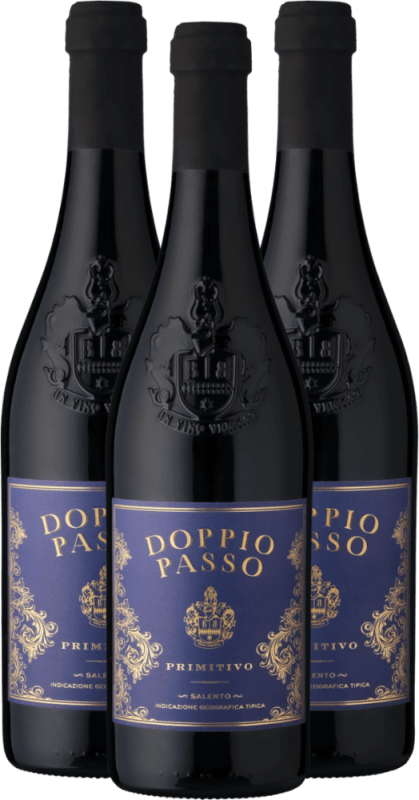 3er Vorteils-Weinpaket - Doppio Passo Primitivo - Carlo Botter