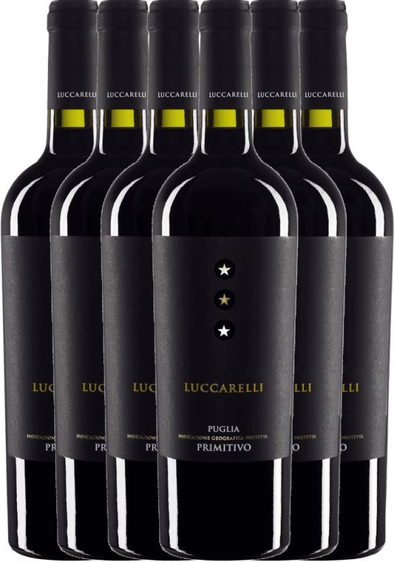 6er Vorteilspaket - Primitivo Puglia IGP - Luccarelli