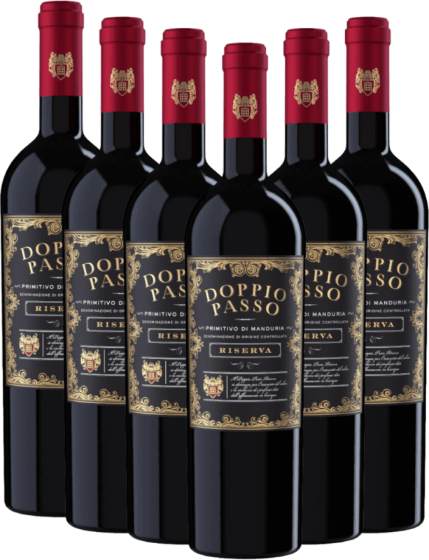 6er Vorteilspaket - Doppio Passo Primitivo di Manduria Riserva - CVCB