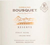 プレビュー: Reserve Pinot Noir Tupungato Bio - Domaine Bousquet