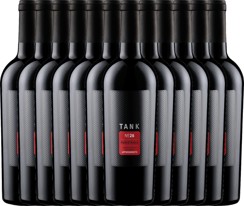 12er Vorteils-Weinpaket - TANK No 26 Nero d'Avola Appassimento IGT - Cantine Minini