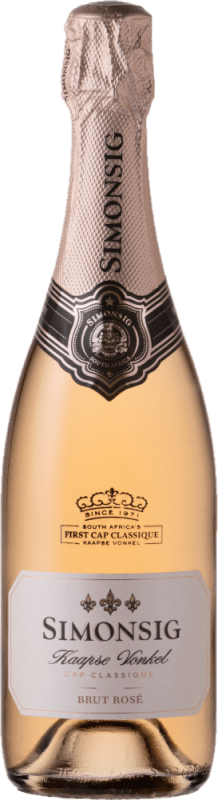 Kaapse Vonkel Brut Rosé Methode Cap Classique - Simonsig