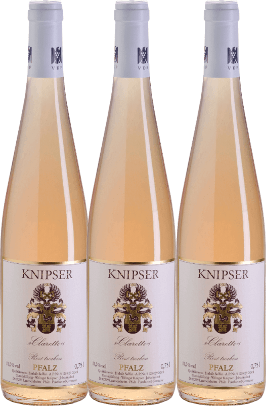 3er Vorteils-Weinpaket - Clarette Rosé - Knipser