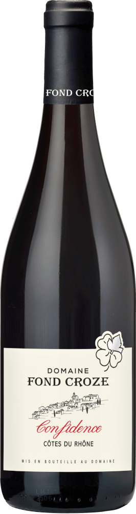 プレビュー: キュヴェ・コンフィデンス・ルージュ コート・デュ・ローヌ AOP - ドメーヌ・フォン・クロゼ - 6倍特典ワインパッケージ