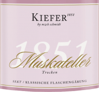 プレビュー: 1851 Muskateller Sekt trocken - Weingut Kiefer
