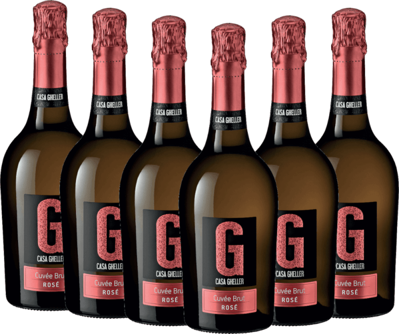 6x Vorteils-Weinpaket Cuvée Brut Rosé Spumante - Casa Gheller