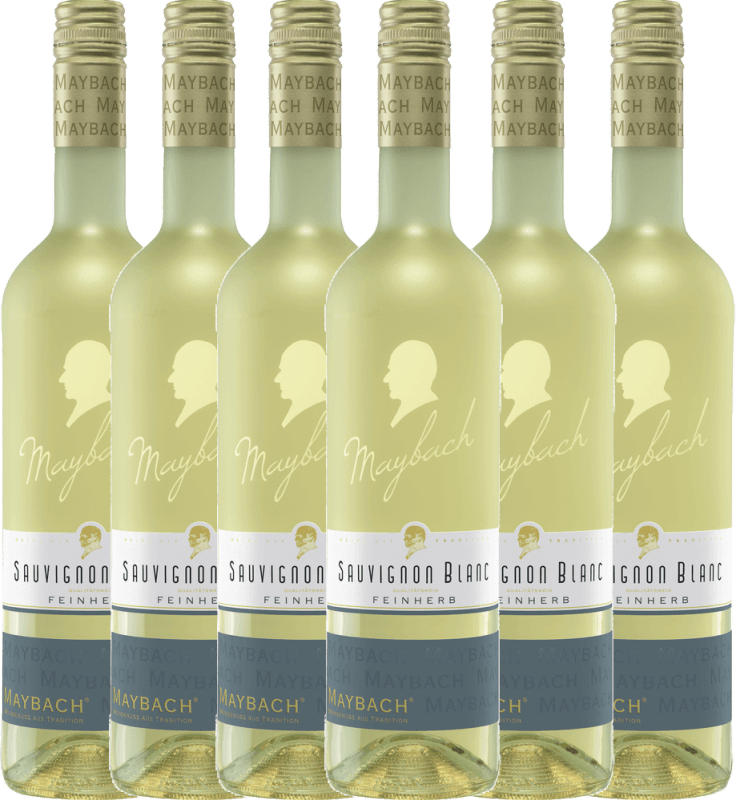 6er Vorteils-Weinpaket - Sauvignon Blanc feinherb - Maybach
