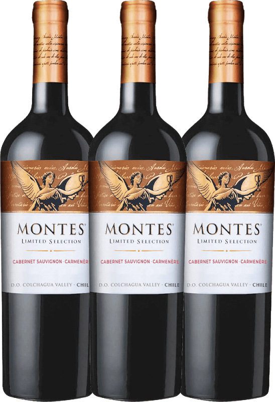 3er Vorteils-Weinpaket - Limited Selection Cabernet Sauvignon Carménère - Montes