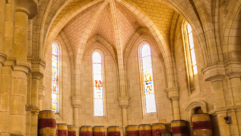 オルドナックの礼拝堂（現在はキャンプ地）。