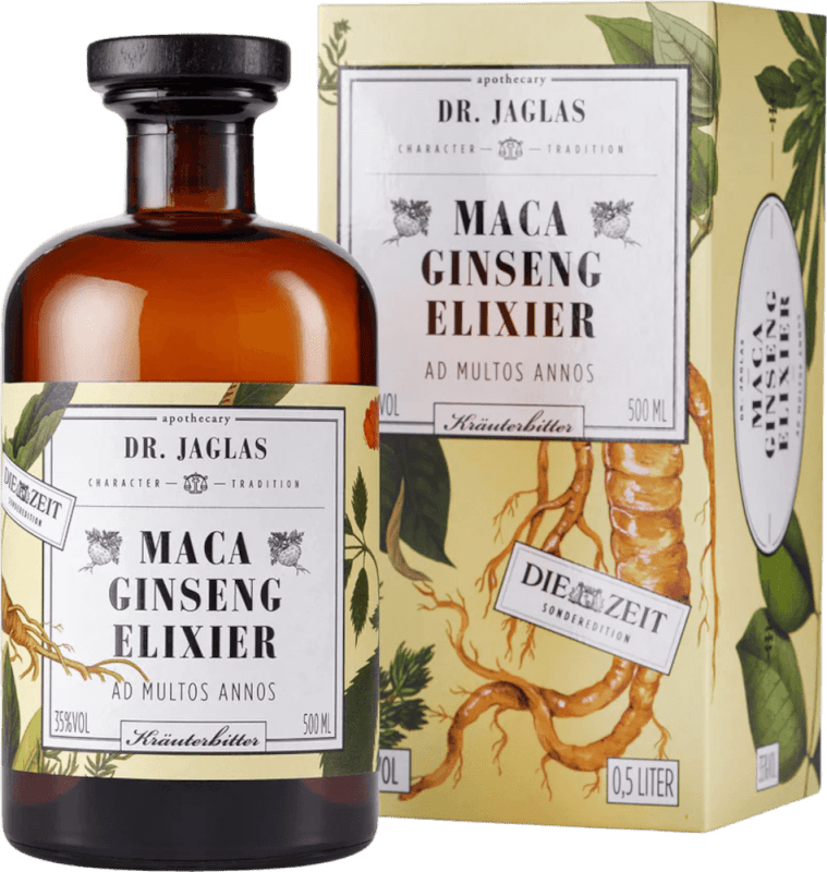 Maca Ginseng-Elixier 0,5l - Dr. Jaglas
