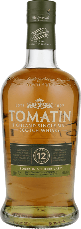 12 Years Old Highland Single Malt in GP - Tomatin