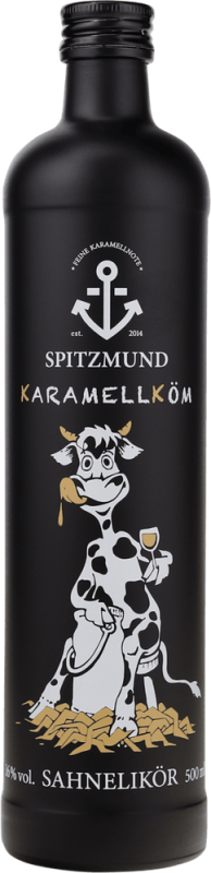 Karamellköm Sahnelikör 0,5l - Spitzmund