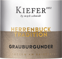 プレビュー: Herrenbuck Grauburgunder Tradition - Weingut Kiefer
