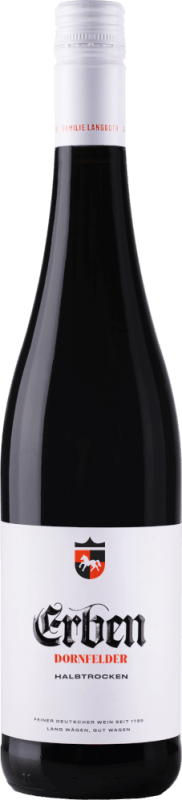 Erben Dornfelder rot halbtrocken - F. W. Langguth Erben