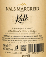 プレビュー: Kalk Chardonnay Alto Adige DOC - Nals Margreid