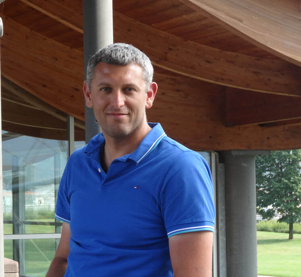 フェウド・アランチョのワインメーカー、マッテオ・コバッツィ氏