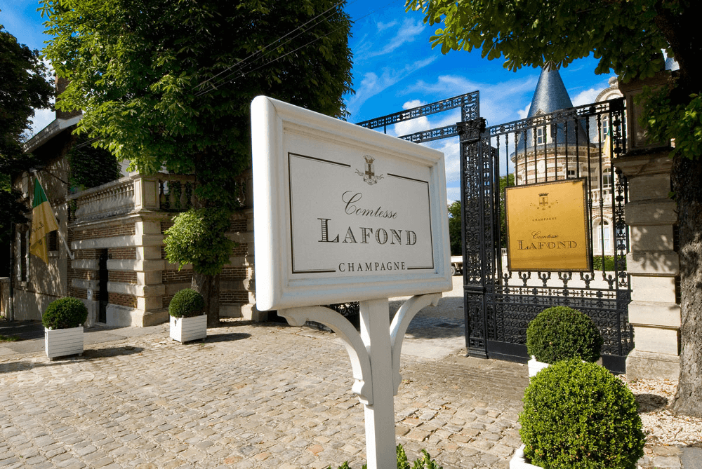 ラフォン女史の城への入り口