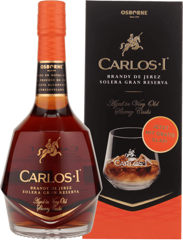 Carlos I Solera Gran Reserva in GP inkl. Glas - Osborne