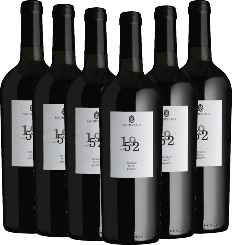 6er Vorteilspaket - Since 1952 Brindisi Riserva DOC - Cantina Sampietrana