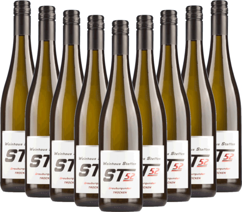 9x Vorteils-Weinpaket ST #52 Grauburgunder trocken - Weinhaus Steffen