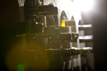 セラーで長期保存されたボトルたち セラーで長期保存されたボトルたち