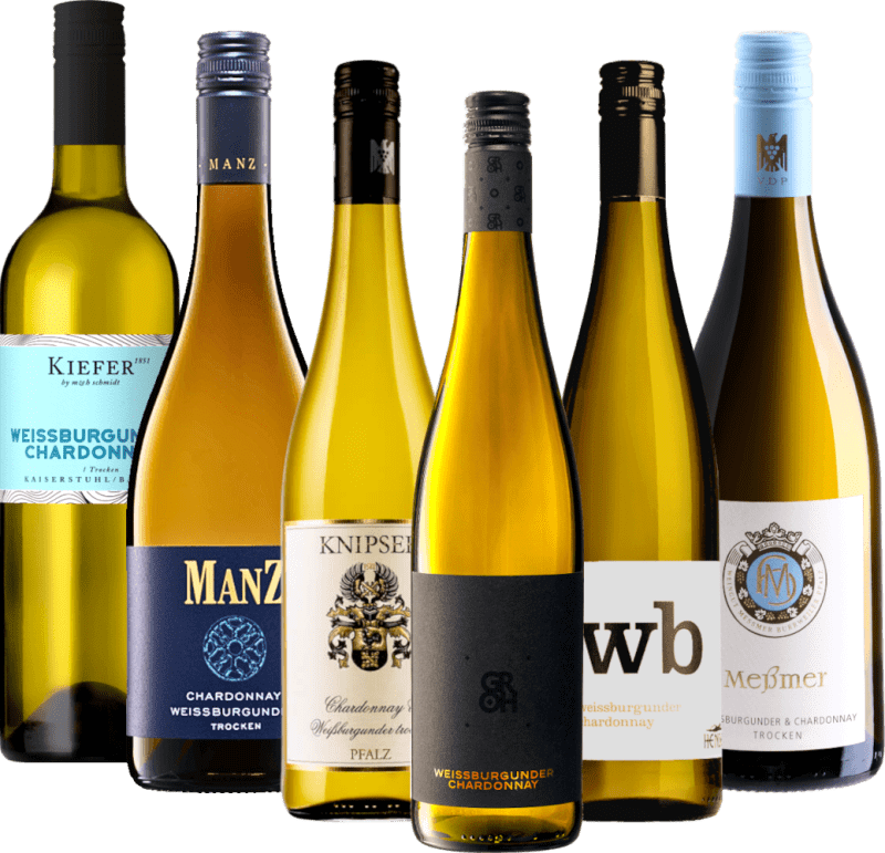 ドイツ・ピノ・ブラン &シャルドネ・キュヴェ - 6倍テイスティング・パッケージ