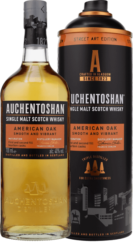 American Oak Single Malt Scotch in GP - Auchentoshan