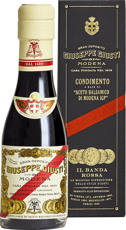 Balsamico 5 Goldmedaillen Traditionsflasch 0,1 l in GP - Giuseppe Giusti