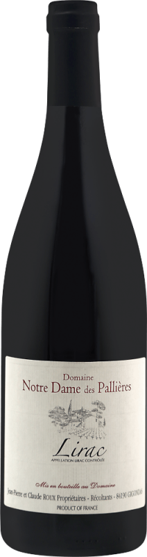 Lirac AOP - Domaine Notre Dame des Pallieres
