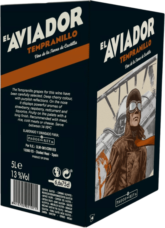 El Aviador Tinto 5 l Bag in Box - Felix Solis