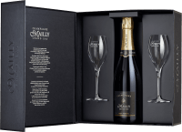Grand Cru Brut Reserve in GP + 2 Gläser - Champagne Mailly