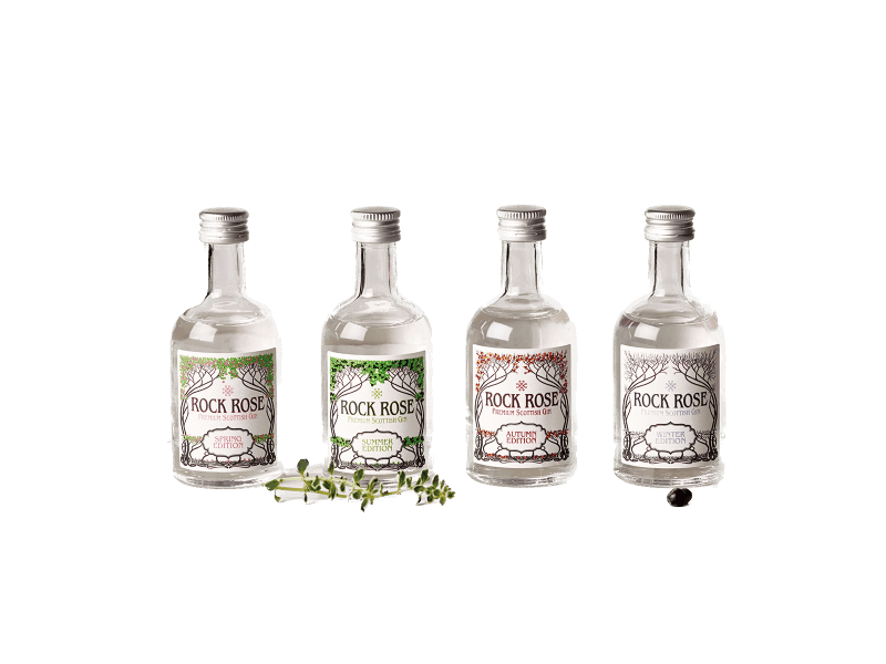 Rock Rose Miniatur Season Gift Pack - Dunnet Bay Distillery