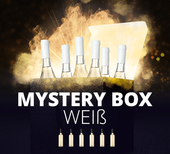 Mystery Box of 6 - white wine enjoyment with surprise factor from VINELLO