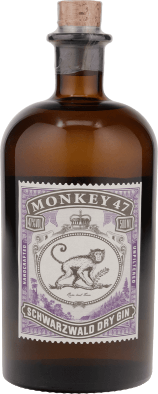 Schwarzwald Dry Gin 0,5l - Monkey 47
