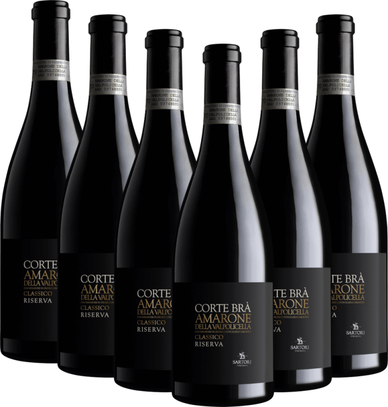 6er Vorteilspaket Corte Brá Amarone della Valpolicella Classico Riserva DOCG - Sartori di Verona
