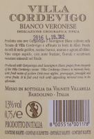 プレビュー: Villa Cordevigo Bianco IGT - Villabella